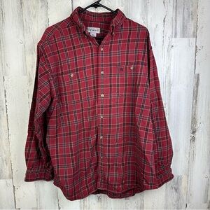 Carhartt | Red Plaid Button Down Long Sleeve